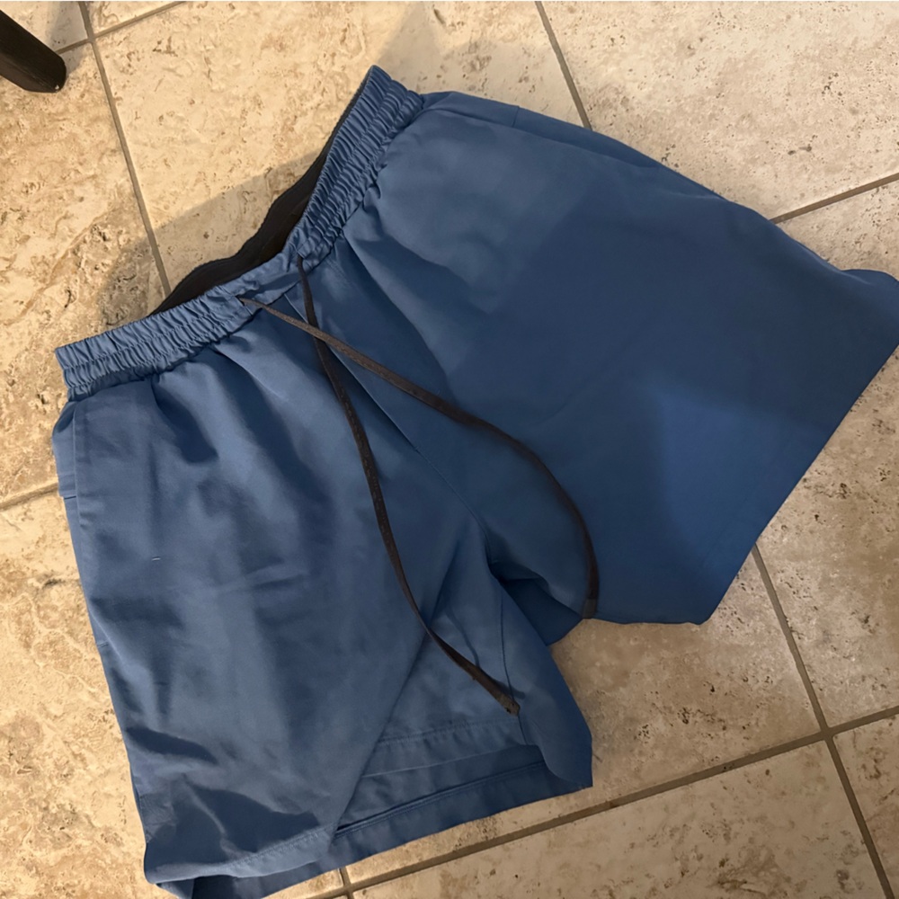 lululemon athletica Men's Athletic Blue Shorts